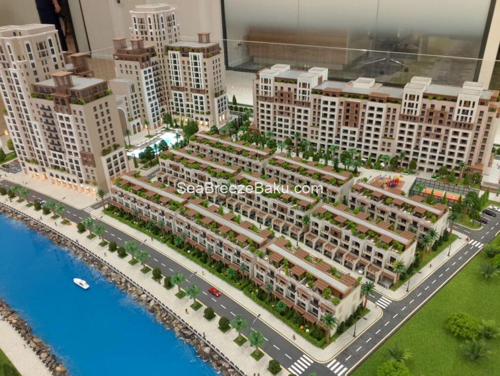 Срочно продаётся квартира в посёлке Нардаран, на территории Sea Breeze Resort, в комплексе Arabian Ranche